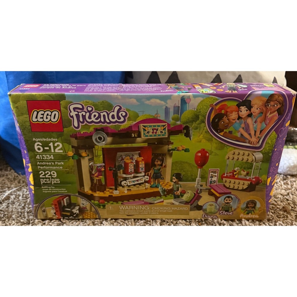 Lego-Friends-Andrea's Park Performance Building Set (NWT) 41334